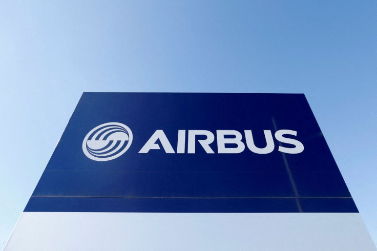 A logo of Airbus is seen at Airbus headquarters in Blagnac, near Toulouse, France February 14, 2019. 