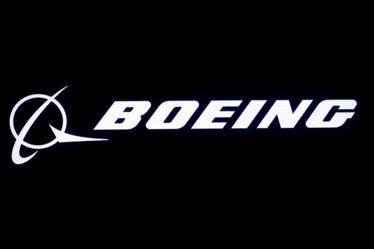 The Boeing logo is displayed on a screen, at the New York Stock Exchange (NYSE) in New York, U.S., August 7, 2019. 