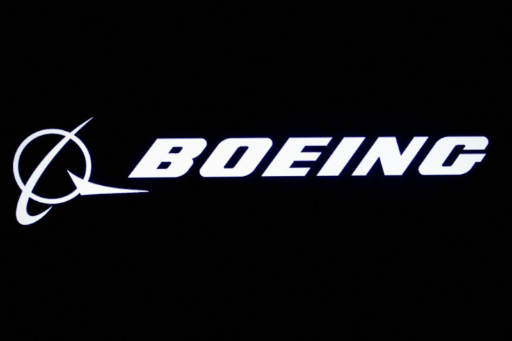 The Boeing logo is displayed on a screen, at the New York Stock Exchange (NYSE) in New York, U.S., August 7, 2019.