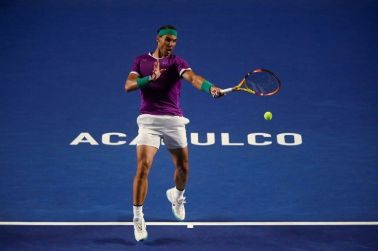 Spain's Rafael Nadal defeated American Stefan Kozlov on Wednesday to advance at the ATP Mexico Open