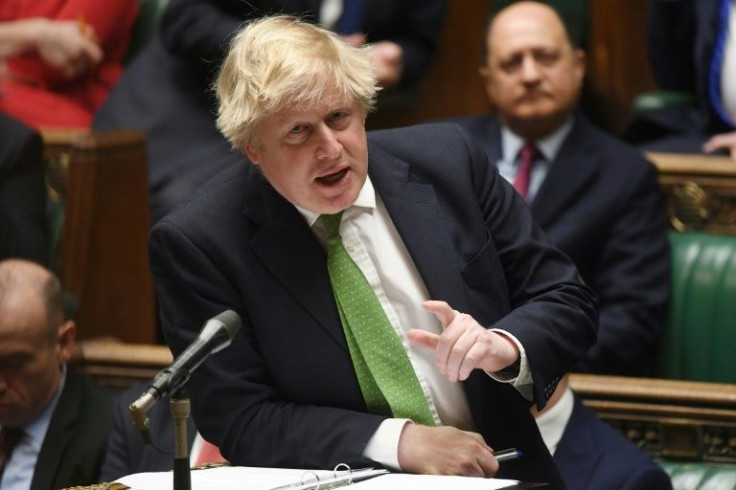 British PM Boris Johnson has been accused of failing to crack down on Russian money channelled through Britain