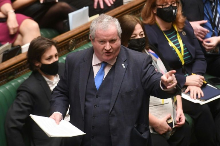 The SNP's Westminster leader Ian Blackford says 'a sewer of dirty Russian money has been allowed to run through London for years'