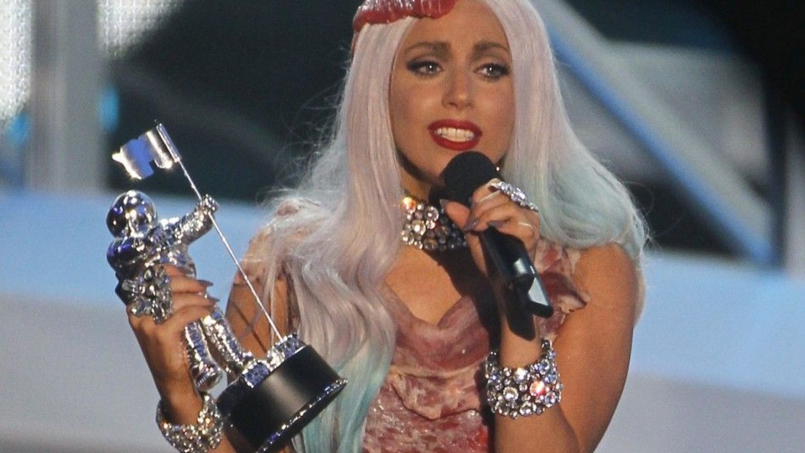 Lady Gaga's meat dress enters 'Rock Hall of Fame' | IBTimes Lady Gaga's meat dress enters 'Rock Hall of Fame' | IBTimes