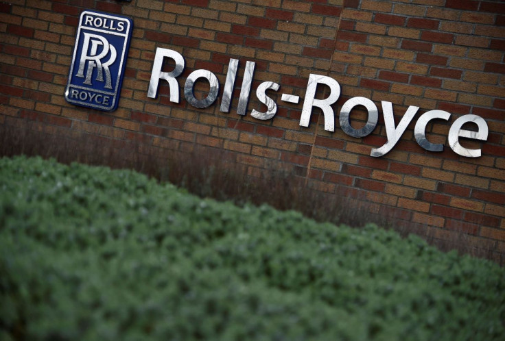 A Rolls-Royce logo is seen at the company aerospace engineering and development site in Bristol, Britain December 17, 2015.  