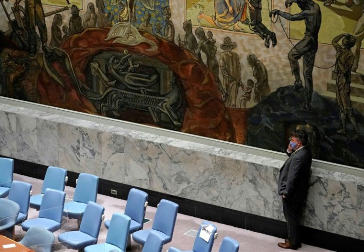 Ukraine's UN envoy Sergiy Kyslytsya was emotional during the session, pleading with his colleague to "do everything possible to stop the war"