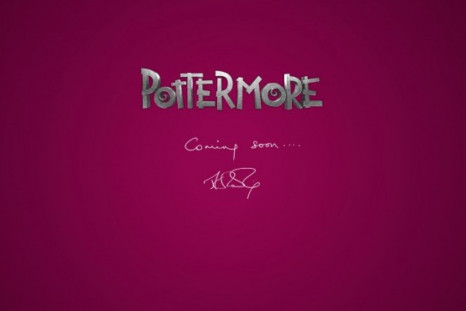 Mysterious Pottermore website by JK Rowling unveiled.