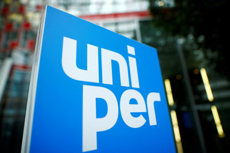 The logo of German energy utility company Uniper SE is pictured in the company's headquarters in Duesseldorf, Germany, March 10, 2020.