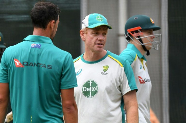 Andrew McDonald is Australia's interim coach after Justin Langer quit