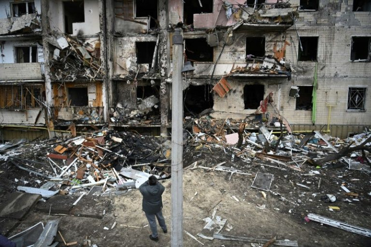 Ukraine's leader has accused Russia of deliberate targeting civilian areas in missile strikes as the battle arrives in Kyiv