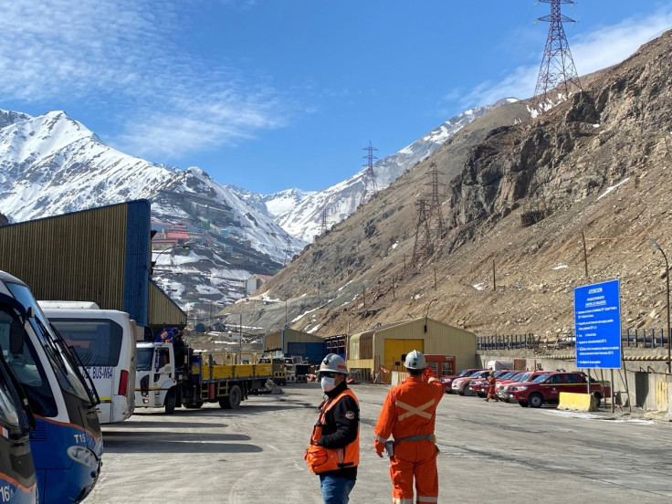 The Codelco El Teniente copper mine, the world's largest underground copper mine is shown near Rancagua, Chile August 13, 2020. Picture taken August 13, 2020. 