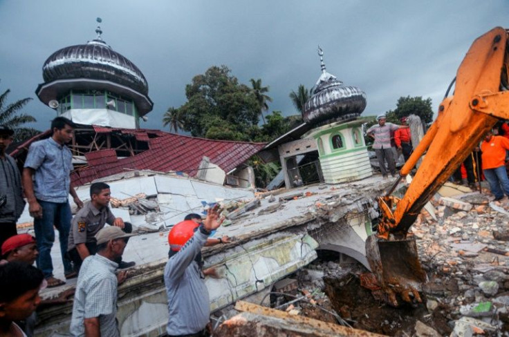Rescue teams were searching for six people still missing after the 6.2-magnitude earthquake