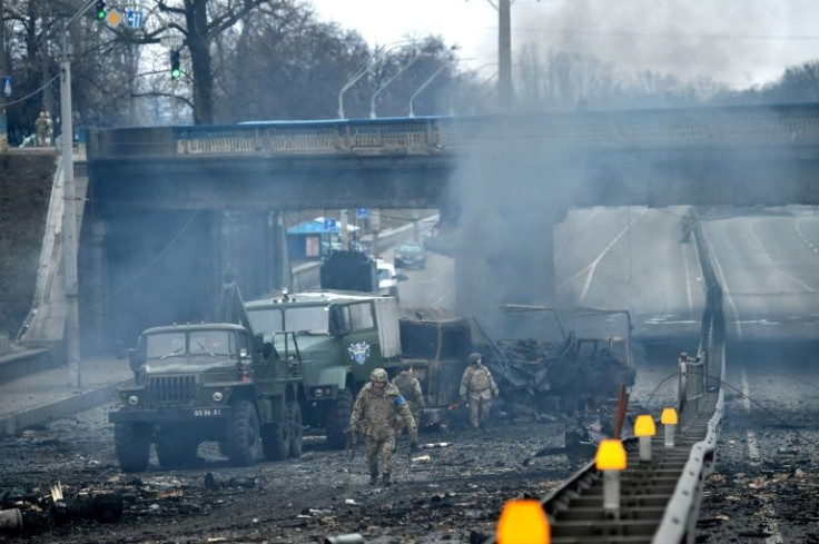 Kyiv has been transformed within days into a war zoneÂ