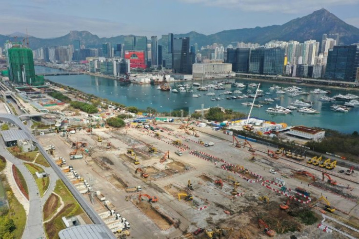 China is helping to build a temporary Covid isolation facility at the site of Hong Kong's old Kai Tak airport, which closed in 1998