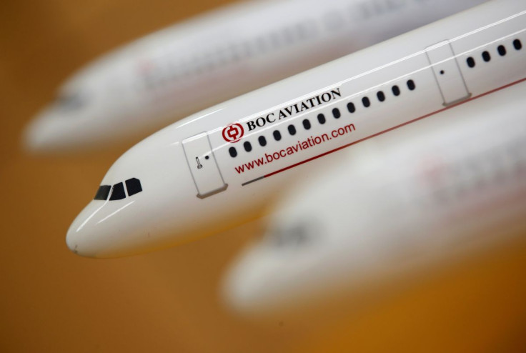 BoC Aviation model planes are seen at their office in Singapore in this May 16, 2016 photo illustration.