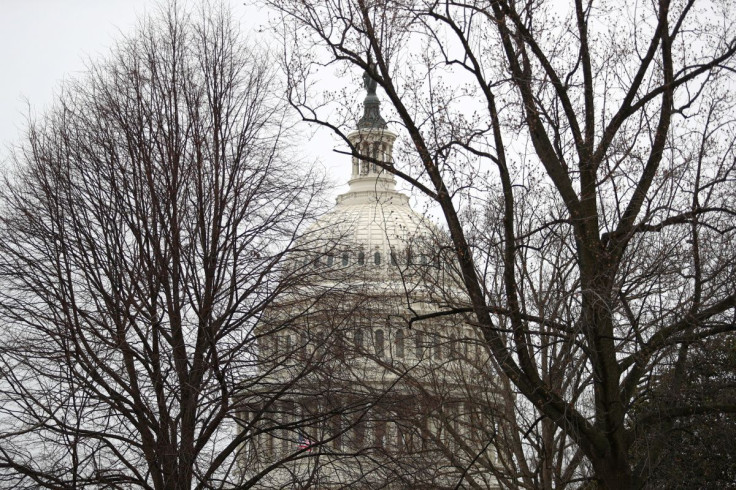 The U.S. Capitol during a storm, on Capitol Hill in Washington, U.S., February 22, 2022. 