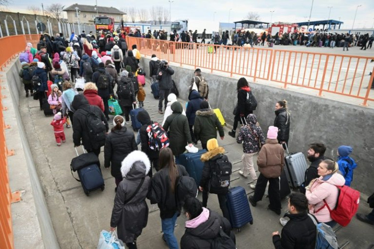 Romania and Poland have seen an influx of people fleeing the fighting in Ukraine
