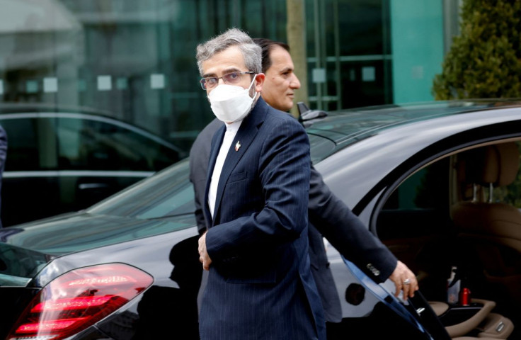 Iran's chief nuclear negotiator Ali Bagheri Kani arrives at Palais Coburg where closed-door nuclear talks with Iran take place in Vienna, Austria, February 28, 2022.