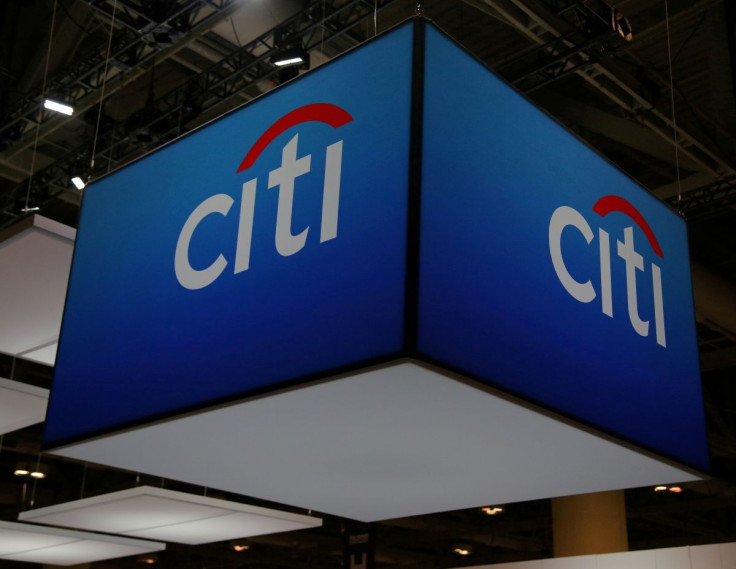 The Citigroup Inc (Citi) logo is seen at the SIBOS banking and financial conference in Toronto, Ontario, Canada October 19, 2017. 