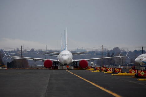 Grounded Boeing 737 MAX aircraft are seen parked at Grant County International Airport in Moses Lake, Washington, U.S. November 17, 2020.  
