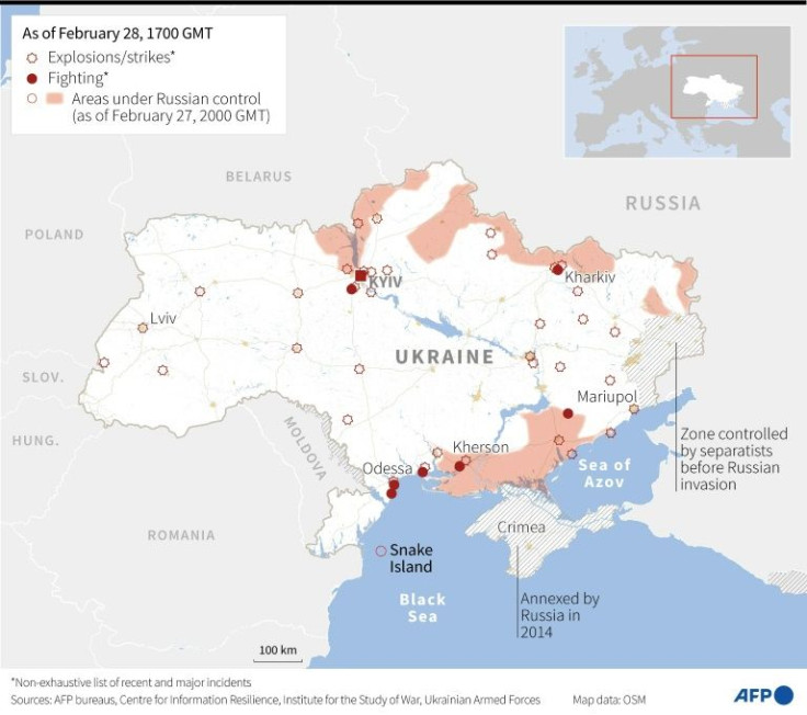 Russia invades Ukraine