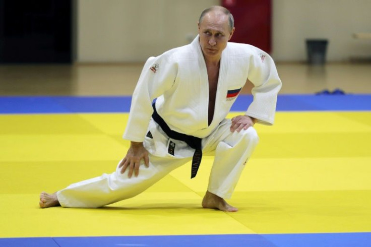 Putin does not actually do taekwondo, but is instead accomplished in judo