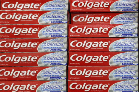 A display of Colgate toothpaste is seen on a store shelf in Westminster, Colorado April 26, 2009.   