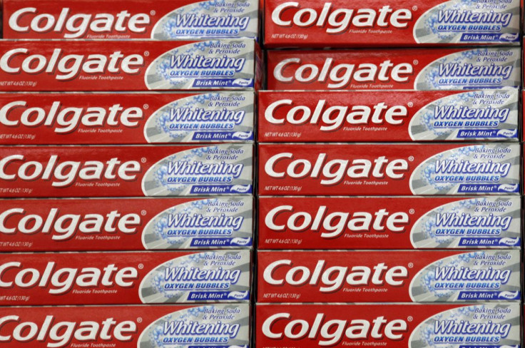 A display of Colgate toothpaste is seen on a store shelf in Westminster, Colorado April 26, 2009.   