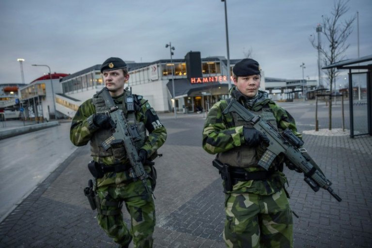 With a "historic" change in attitude, "exceptional" arms exports, and a defiant stance against Russian demands, Russian aggression in Ukraine has rocked the status quo in traditionally non-aligned Finland and Sweden (Swedish troops are seen here)