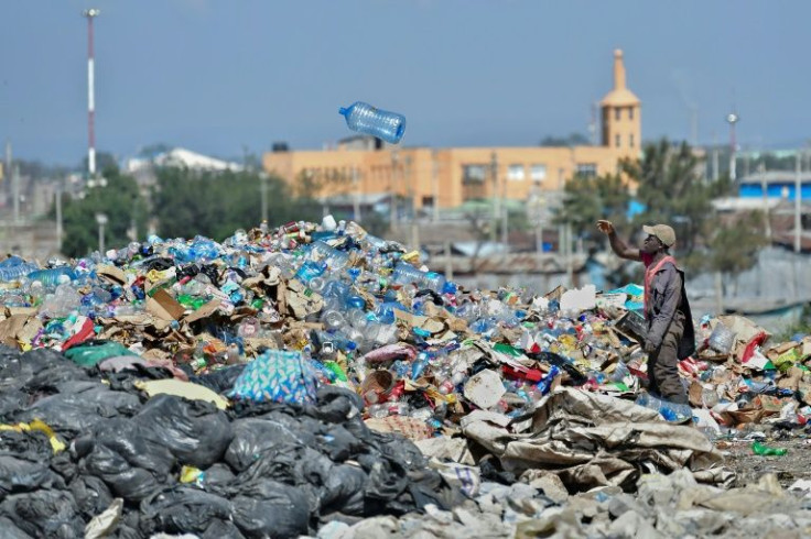 The rate of plastic production has grown faster than any other material and is expected to double within two decades, the UN says