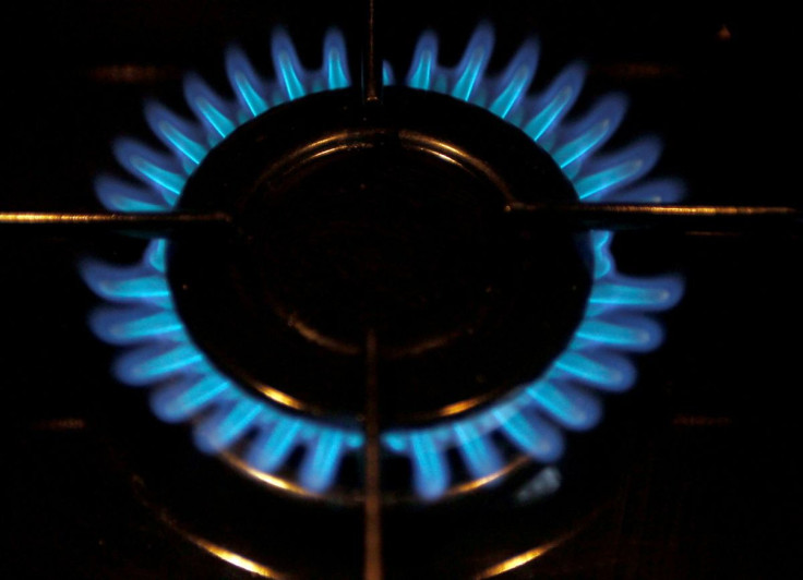 A gas burner is pictured on a cooker in a private home in Bordeaux, soutwestern France, December 13, 2012.