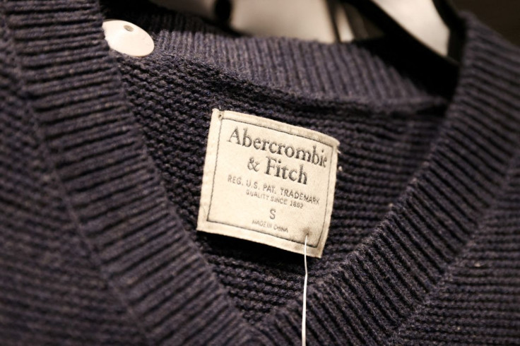 Abercrombie & Fitch products are seen at their store at the Woodbury Common Premium Outlets in Central Valley, New York, U.S., February 15, 2022.