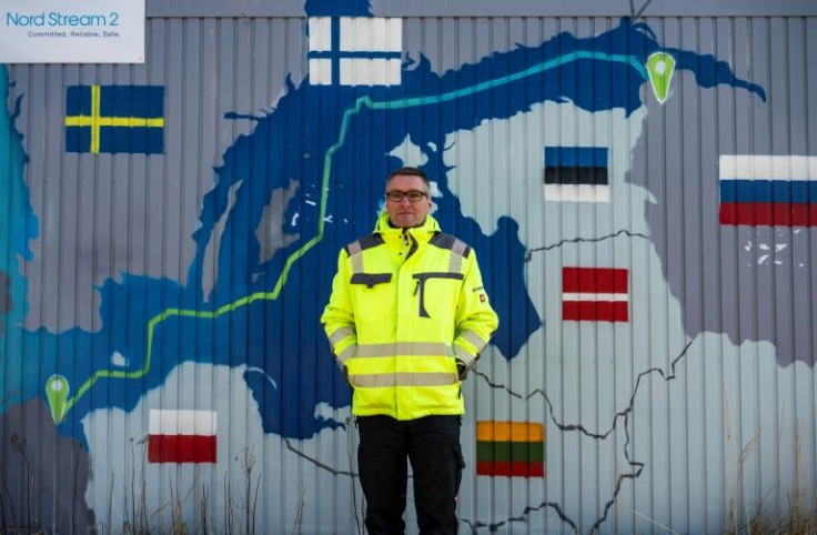 Lubmin's mayor Axel Vogt Vogt said it would take a while for the pipeline running under the Baltic Sea to find another life