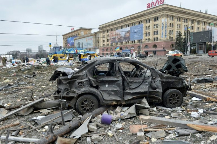 Images coming out of the country from Ukraine's second-city of Kharkiv, the southern port of Kherson and the suburbs of Kyiv showed damage to apartment blocks, schools, university buildings or government offices