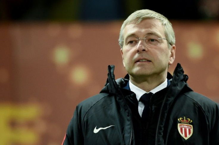 AS Monaco's Russian president Dmitry Rybolovlev attending a game in 2018