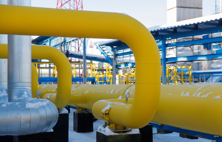 Gas pipelines are pictured at the Atamanskaya compressor station, facility of Gazprom's Power Of Siberia project outside the far eastern town of Svobodny, in Amur region, Russia November 29, 2019.  