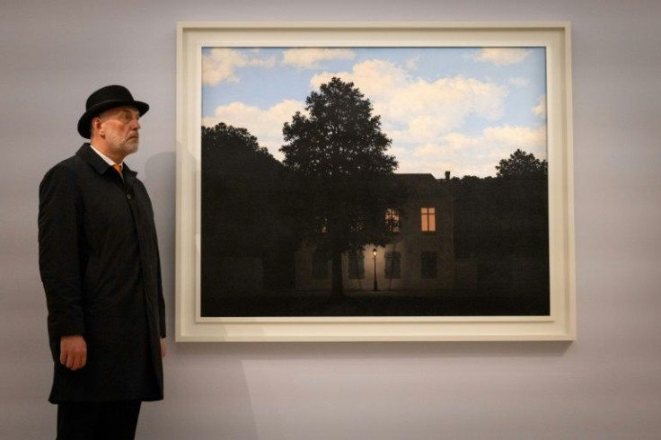 The Surrealist work was described by London auction house Sotheby's as 'a masterpiece of 20th century art'