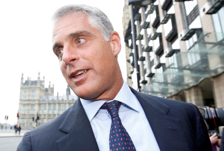 Andrea Orcel, then a UBS chief executive, leaves after attending a UK parliamentary inquiry into Libor interest rates in London, January 9, 2013.