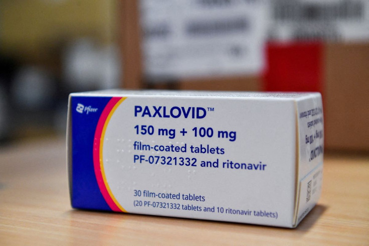 Coronavirus disease (COVID-19) treatment pill Paxlovid is seen in a box, at Misericordia hospital in Grosseto, Italy, February 8, 2022. 