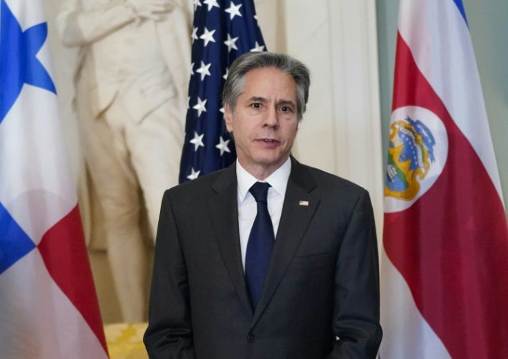 US Secretary of State Antony Blinken said Russian leader Vladimir Putin's nuclear rhetoric was the 'height of irresponsibility'
