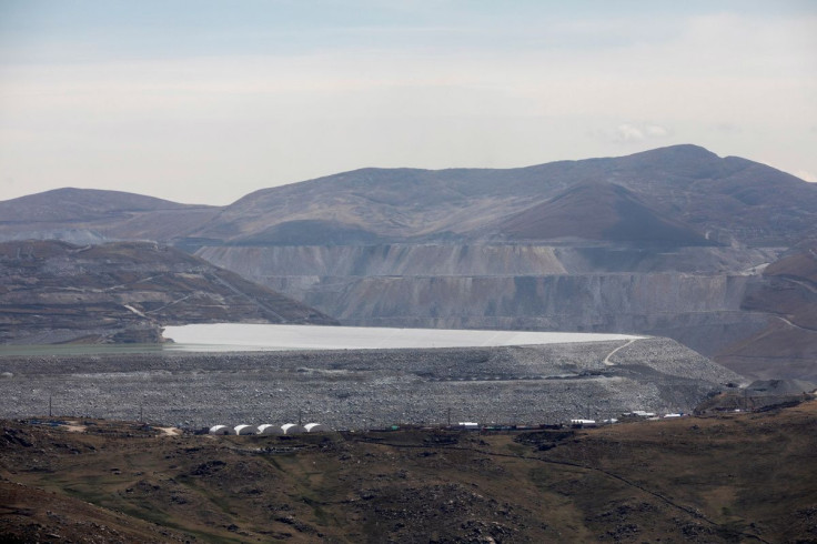 General view of a mine operated by MMG Las Bambas, in a region where locals claim mining activity has negatively affected crop yields and killed livestock, outside of Cusco, Peru October 14, 2021.   