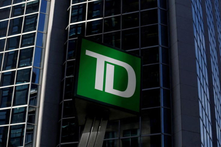 A Toronto-Dominion Bank (TD) sign is seen outside of a branch in Ottawa, Ontario, Canada, May 26, 2016.