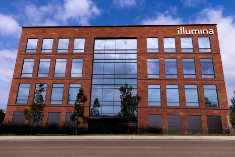 A building on the campus at the world headquarters of Illumina is shown in San Diego, California, U.S., September 1, 2021. 