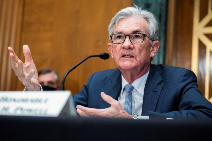 U.S. Federal Reserve Chairman Jerome Powell testifies during the Senate Banking Committee hearing titled "The Semiannual Monetary Policy Report to the Congress", in Washington, U.S., March 3, 2022.  Tom Williams/Pool via REUTERS