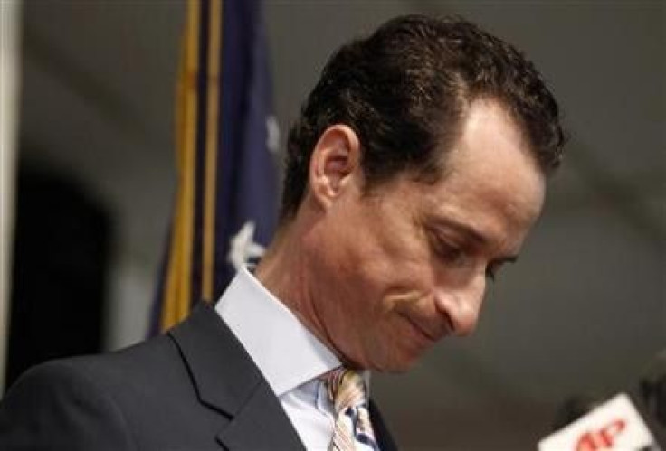 Former U.S. Rep. Anthony Weiner, D-New York 