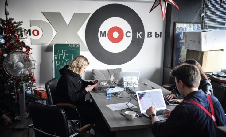 Ekho Mosvky, a liberal-leaning radio station, said it was shutting down after being taken off air over Ukraine war coverage