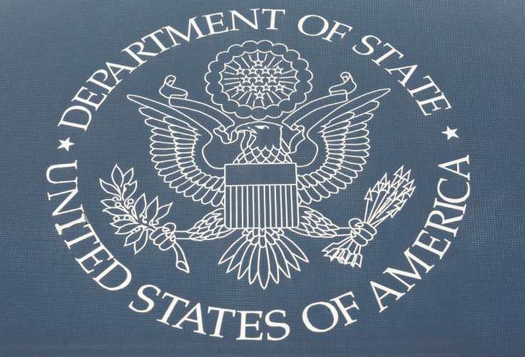 The seal of the United States Department of State is shown in Washington, U.S., January 26, 2017.