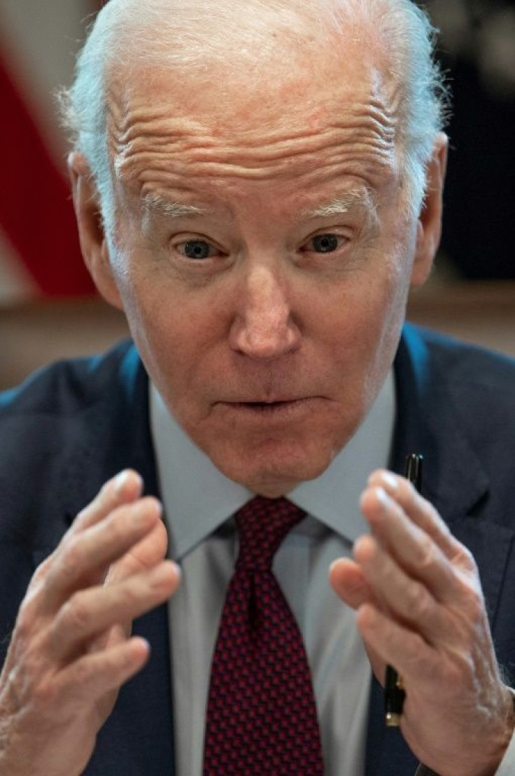 US President Joe Biden said his policies are working to improve the labor market, but his approval rating has plunged amid rising prices