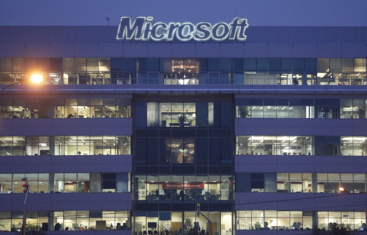 A general view shows a building, which houses the office of Microsoft company, in Moscow, Russia January 15, 2018. Picture taken January 15, 2018.