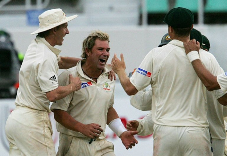 Leg-spinner Shane Warne (centre) was one of Australian cricket's superstars