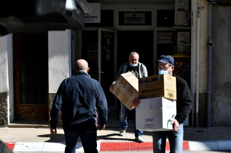 Within days, Guissona's residents managed to gather 12.5 tonnes of humanitarian aid which they packed into a Poland-bound lorry